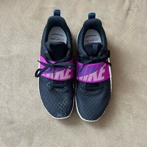 Black and Purple Nike Renew